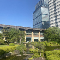 広い庭です