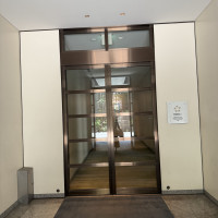 公園側の通路