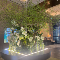 ロビーの花