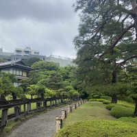 盆栽が手入れされてました