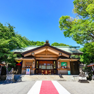 隣にある東郷神社、季節問わずに過ごしやすい、伝統的