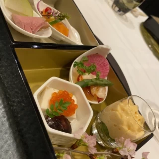 試食会の冷製オードブル