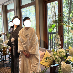 和装にぴったりな会場です。|736689さんのTHE GARDEN PLACE SOSHUEN（ザ・ガーデン・プレイス 蘇州園）の写真(2365430)