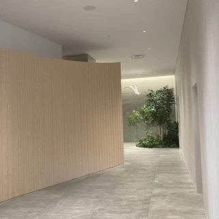 挙式開場に続く道