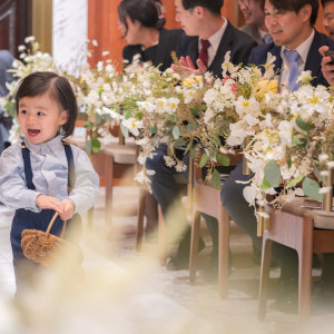 リングボーイ|736763さんのベイサイド迎賓館（神戸）/テイクアンドギヴ・ニーズウェディングの写真(2365938)