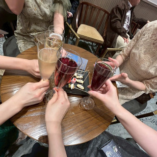 ウェルカムドリンクとおつまみ