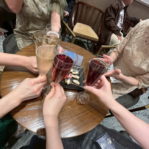 ウェルカムドリンクとおつまみ|736774さんのクラシカ表参道/別邸KEYAKIの写真(2586572)