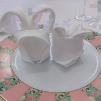ディズニーキャラクターをモチーフとしたナプキン