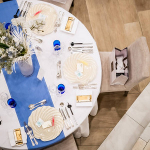 テーブルコーディネート|736828さんのアートグレイス ウエディングコースト 東京ベイの写真(2562055)