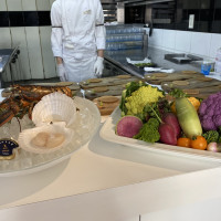 オープンキッチン料理・食材