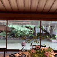 ゲストテーブルからの景色です