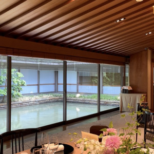 ゲストテーブルからの景色です|736907さんの名古屋 河文の写真(2443351)
