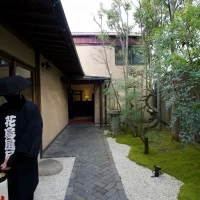 祝言場所から披露宴会場までの途中