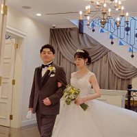 披露宴場入場