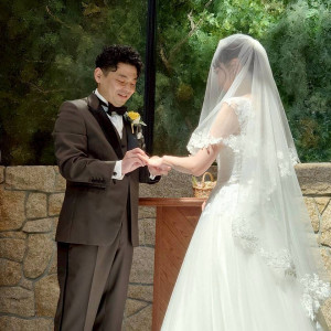 指輪の交換|737113さんのアーカンジェル代官山/テイクアンドギヴ・ニーズウェディングの写真(2517937)