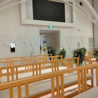 挙式入場の様子