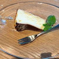 式場見学の際に食べたチーズケーキ