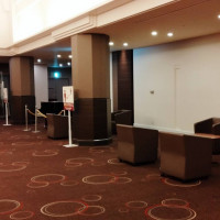 披露宴会場前のロビー