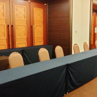 披露宴会場前の受付になるところ