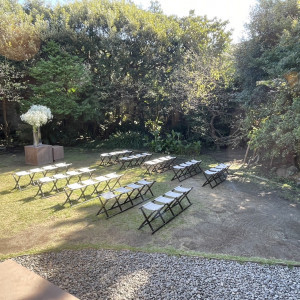 緑豊かな挙式会場です。|737244さんのMAYAの写真(2368437)