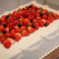 ウェディングケーキは壱番安いものにしましたが満足でした。