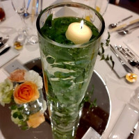 会場草花
キャンドルを使用しました