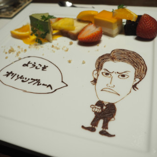 霜降り明星が好きと言ったら、絵を描いてくれました♪