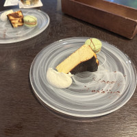 デザートのチーズケーキです
