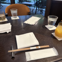 ロビーにて試食をいただきました