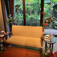 披露宴会場の高砂