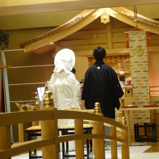 出雲殿での挙式
