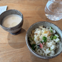 試食でいただいた釜飯