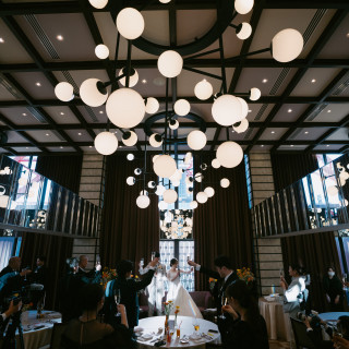 披露宴会場（乾杯時）