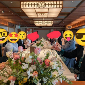 和の雰囲気のいいお部屋でした。テーブルはT字にしました。|737623さんのKOTOWA 鎌倉 鶴ヶ岡会館（コトワ 鎌倉 鶴ヶ岡会館）の写真(2371186)