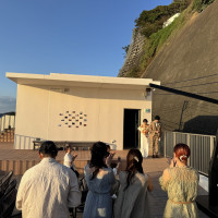 挙式退場です