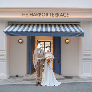 特徴的なエントランス|737756さんのTHE HARBOR TERRACE（ザ ハーバー テラス）の写真(2529603)