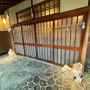 玄関も和風になってます|737785さんのザ フナツヤの写真(2371862)