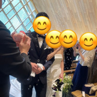 新郎新婦退場