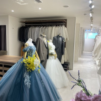 式場内にあるドレスサロンです