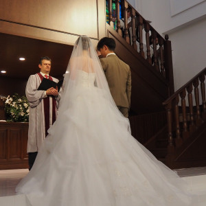 王道チャペル|738076さんのアルカンシエル luxe mariage 大阪（アルカンシエルグループ）の写真(2592848)