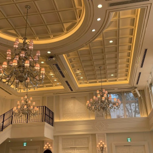 天井まで可愛いです。|738079さんのル・センティフォーリア大阪（クラウディアホールディングスグループ）の写真(2525700)