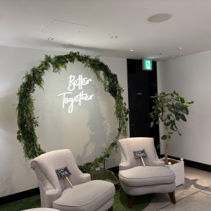 披露宴前の待機スペース|738085さんのアルカンシエル横浜 luxemariage（アルカンシエルグループ）の写真(2373546)