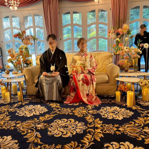 高砂装花|738139さんのグランドプリンスホテル高輪 貴賓館の写真(2629473)