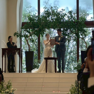 結婚証明書完成披露|738190さんのキャナルサイド ララシャンスの写真(2558333)