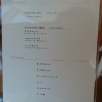 ドリンクメニュー裏
