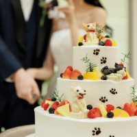 愛犬と愛猫のオリジナルケーキ