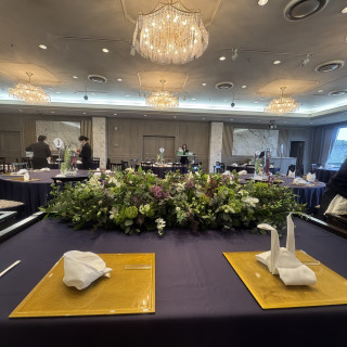新郎新婦側からの会場風景
