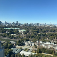 高い階からはより遠くまで見渡せます