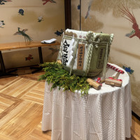 日本酒を割る演出ができます