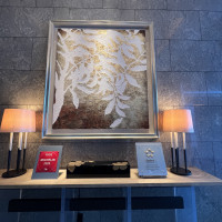 一流ホテルの証も飾られています